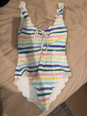 Marysia Striped Colorful One Piece Swimsuit